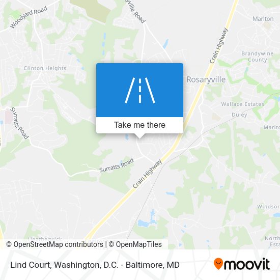 Lind Court map
