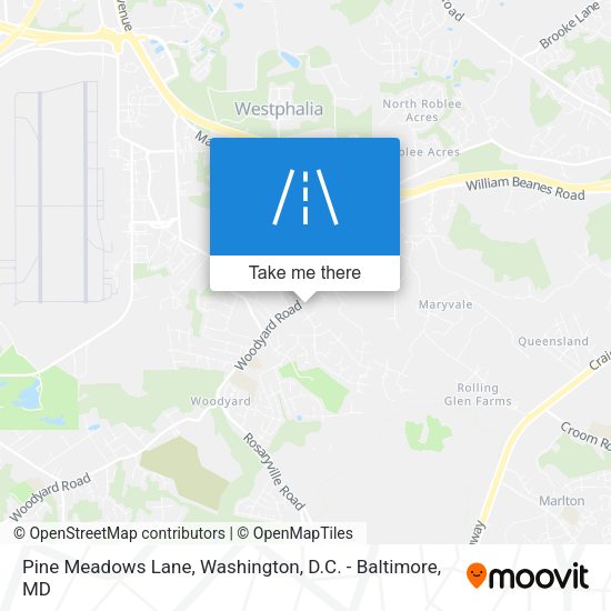 Mapa de Pine Meadows Lane