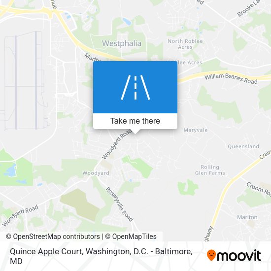 Quince Apple Court map