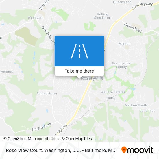 Rose View Court map