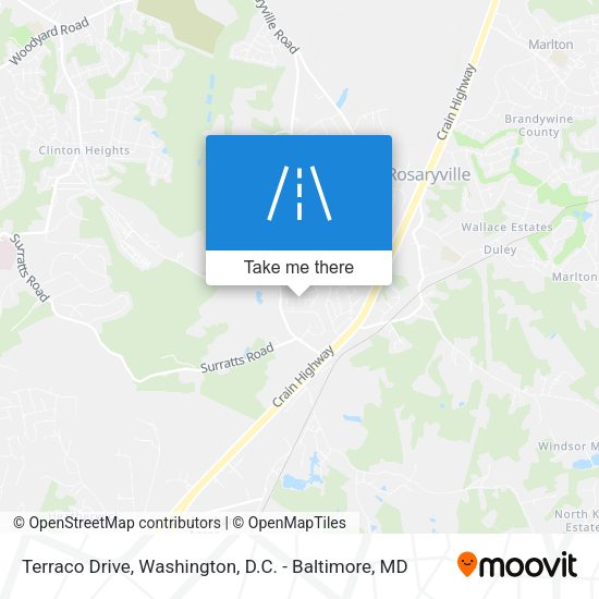 Terraco Drive map