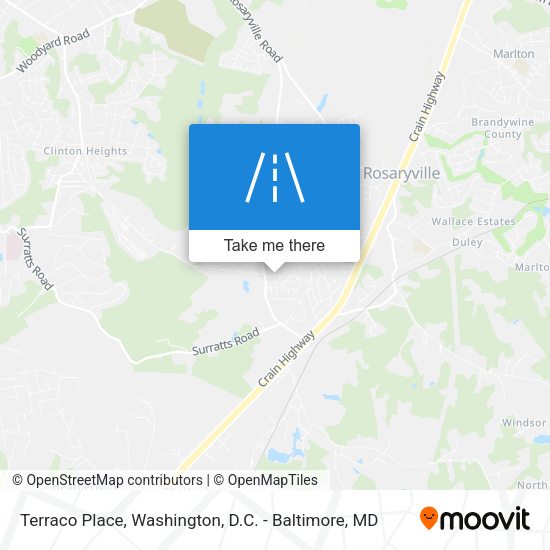 Terraco Place map