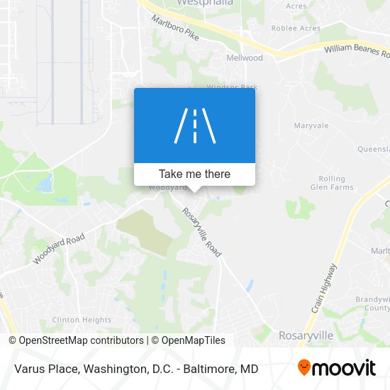 Varus Place map