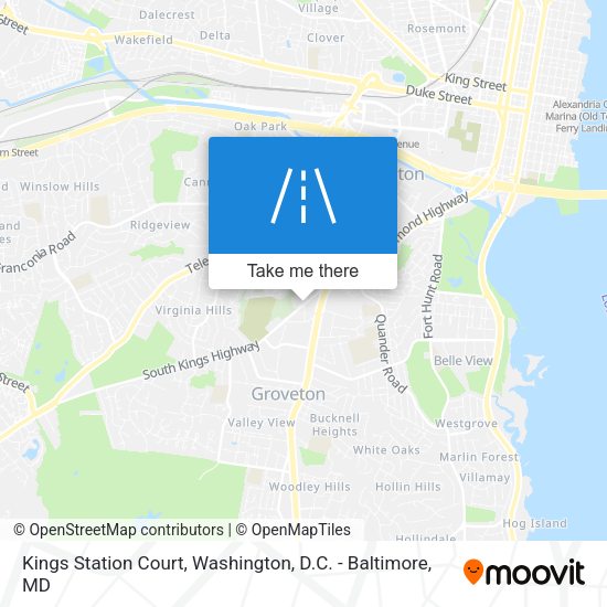 Mapa de Kings Station Court