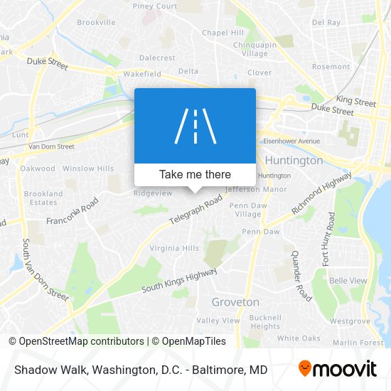 Shadow Walk map
