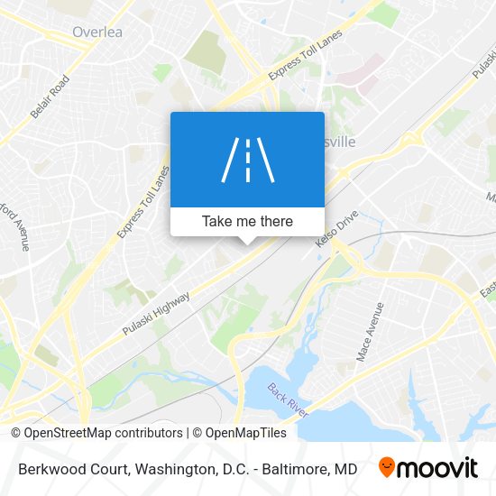 Mapa de Berkwood Court