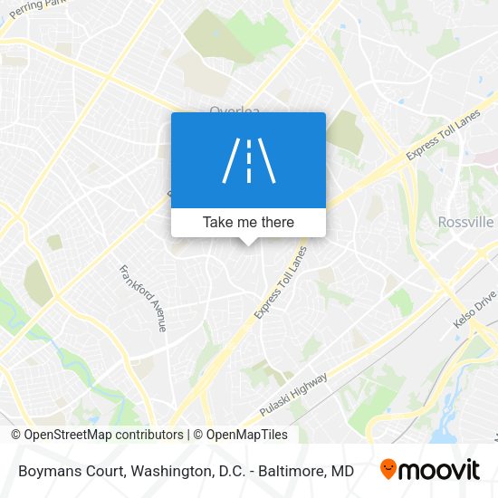 Mapa de Boymans Court