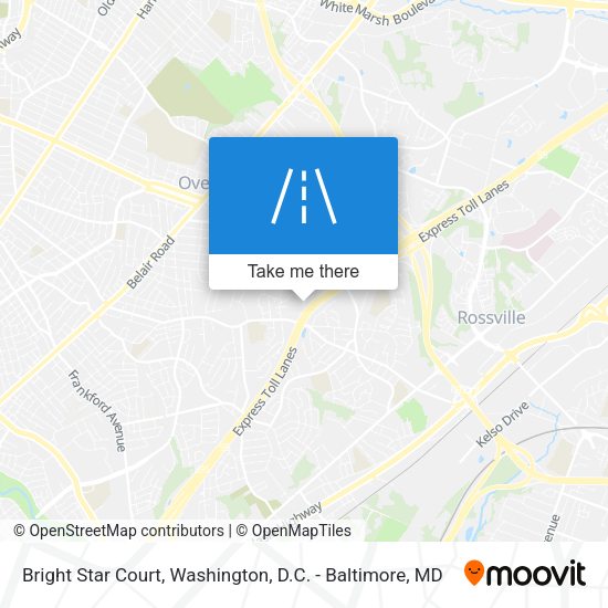 Mapa de Bright Star Court
