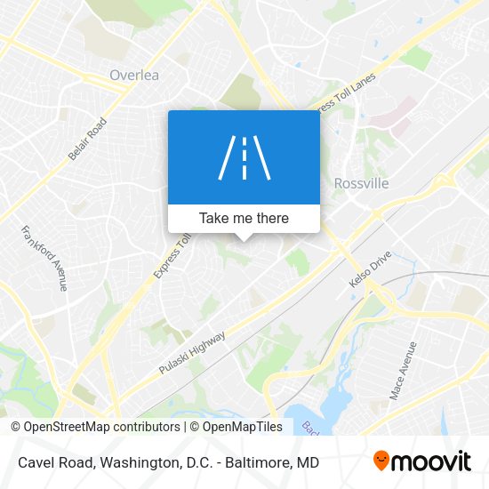 Cavel Road map
