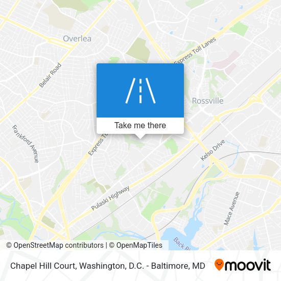 Mapa de Chapel Hill Court
