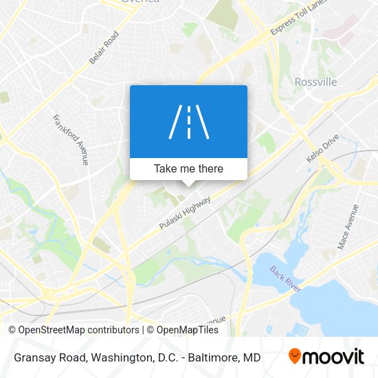Gransay Road map