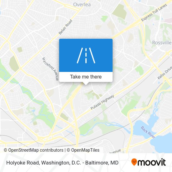 Mapa de Holyoke Road