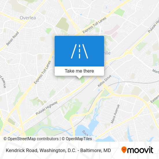 Kendrick Road map