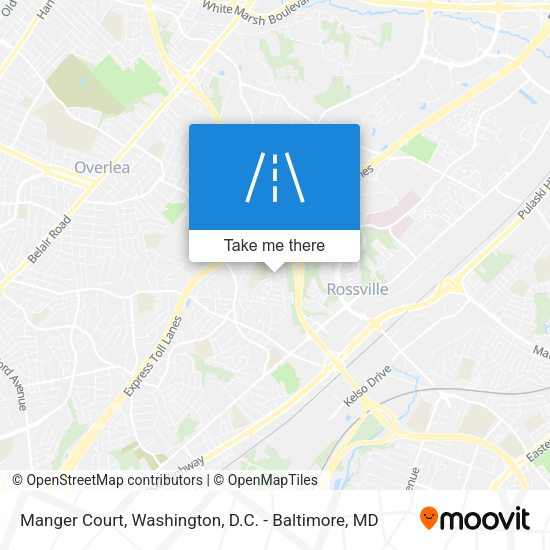 Manger Court map
