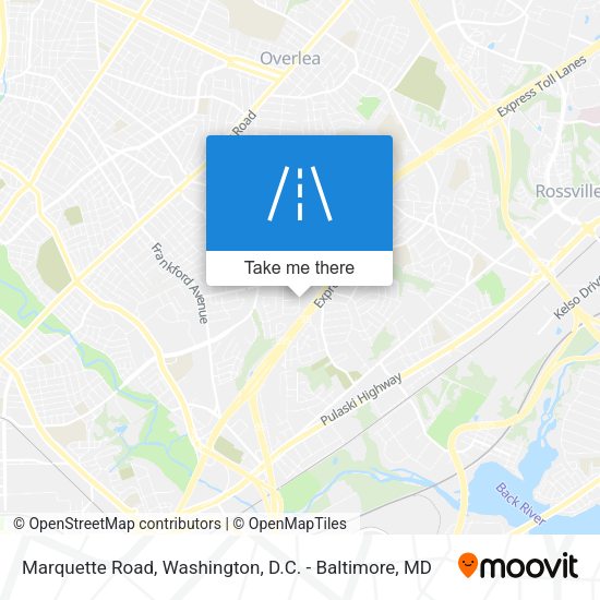 Mapa de Marquette Road