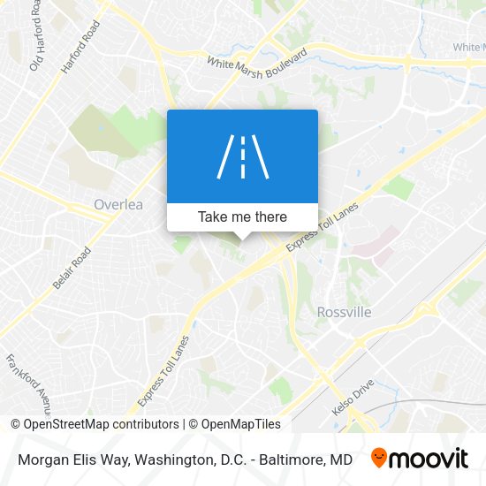 Mapa de Morgan Elis Way