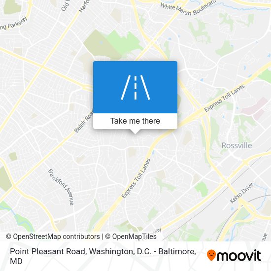 Mapa de Point Pleasant Road