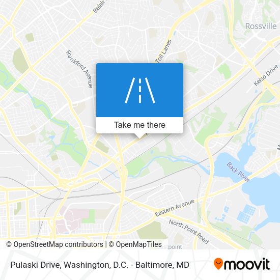 Mapa de Pulaski Drive