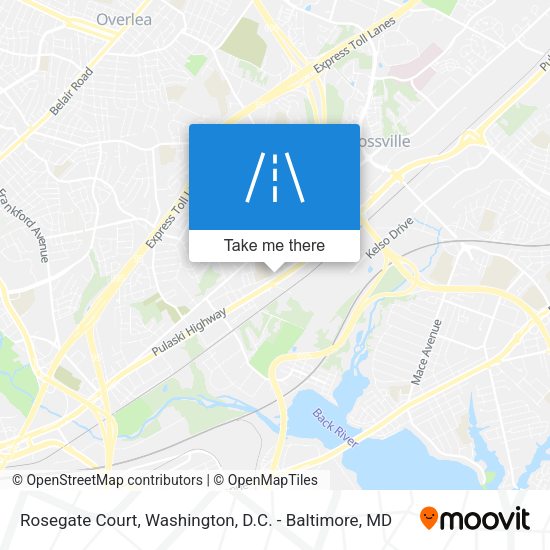 Rosegate Court map