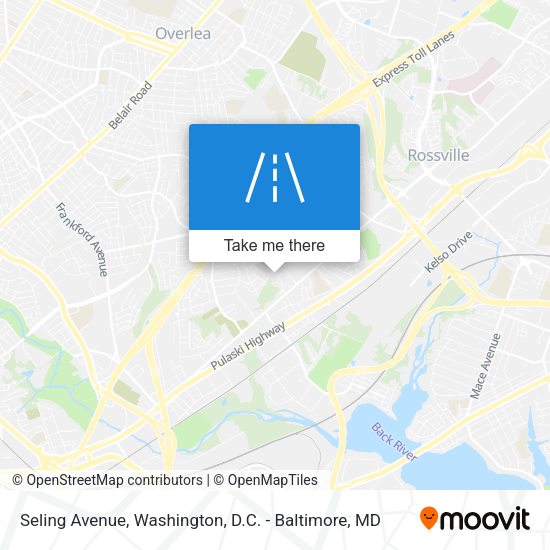 Seling Avenue map