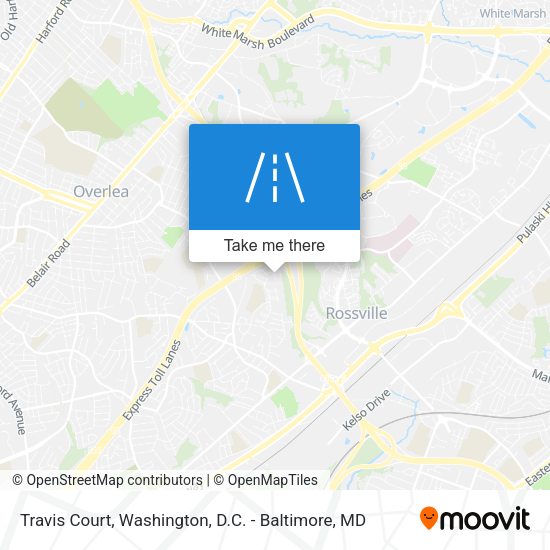 Mapa de Travis Court