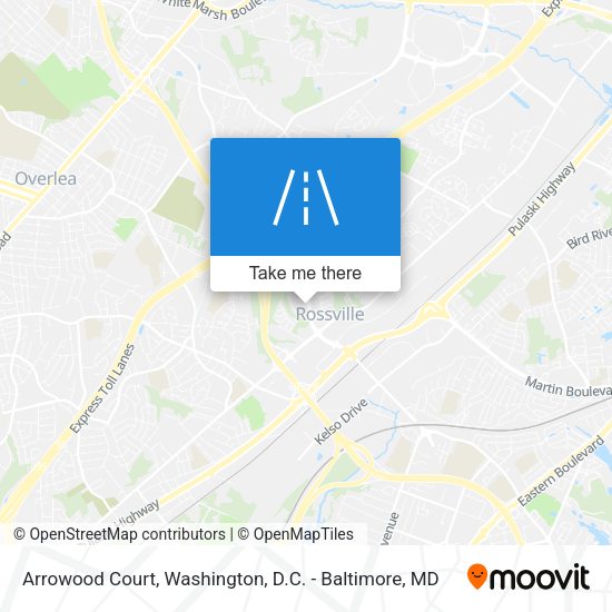 Mapa de Arrowood Court