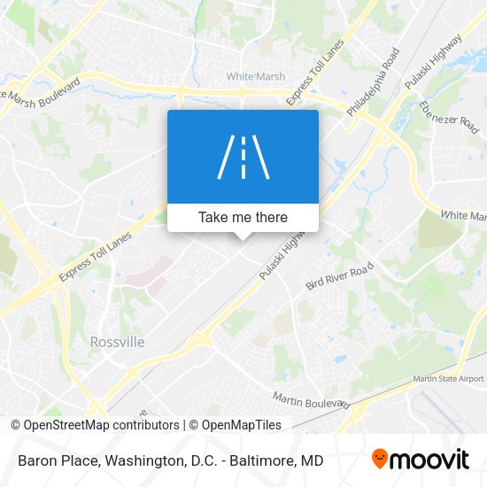Baron Place map