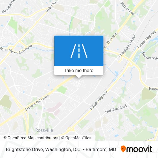 Brightstone Drive map
