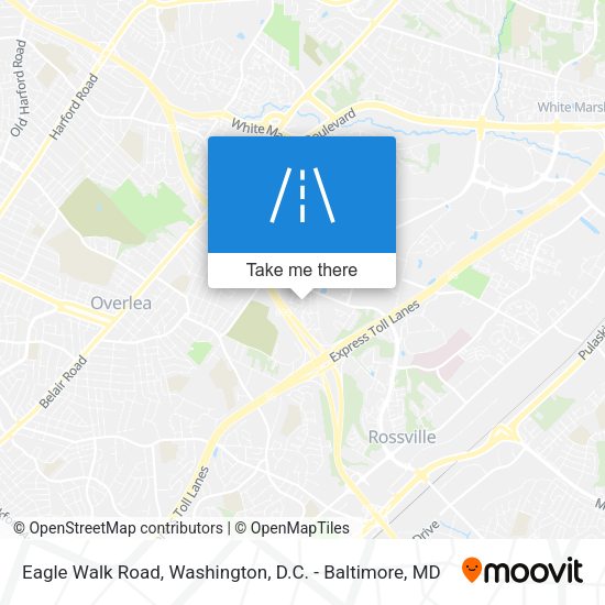 Eagle Walk Road map