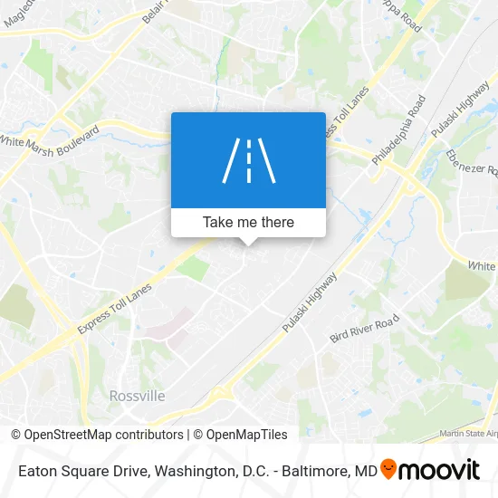 Eaton Square Drive map