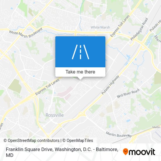 Mapa de Franklin Square Drive