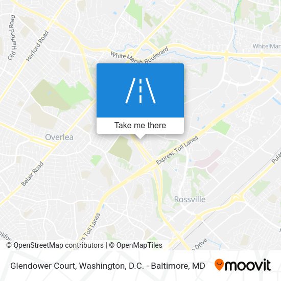 Glendower Court map