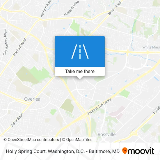 Holly Spring Court map