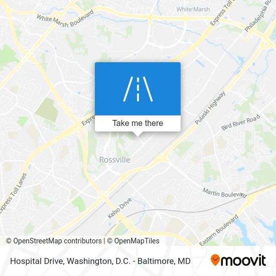Hospital Drive map