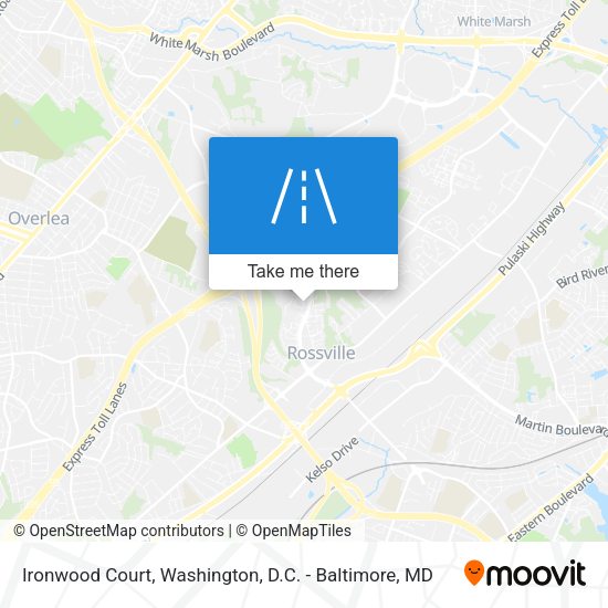 Ironwood Court map