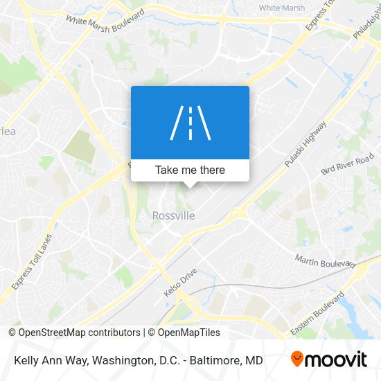 Kelly Ann Way map