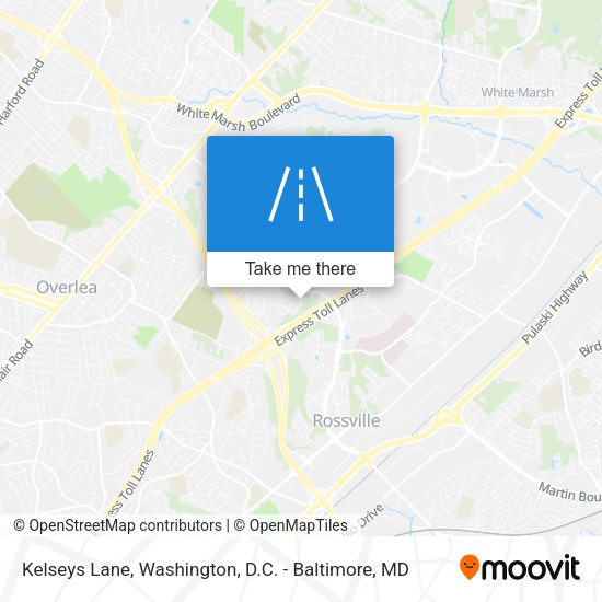 Kelseys Lane map