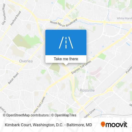 Kimbark Court map