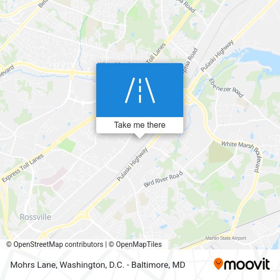 Mapa de Mohrs Lane