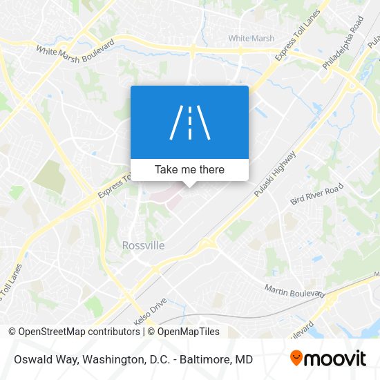 Oswald Way map