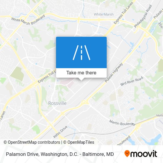 Mapa de Palamon Drive