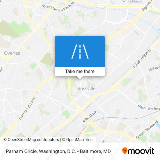 Parham Circle map