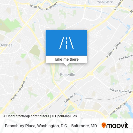 Pennsbury Place map