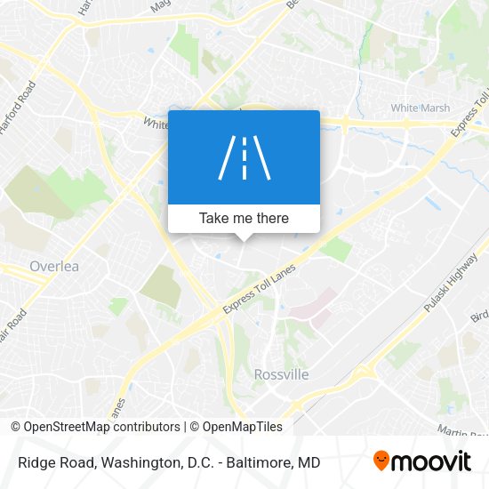 Ridge Road map