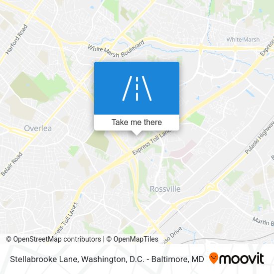 Mapa de Stellabrooke Lane