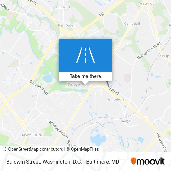 Baldwin Street map