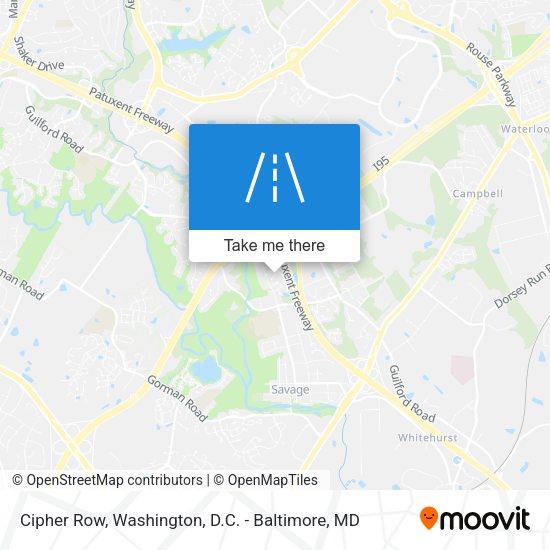 Cipher Row map