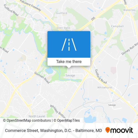 Commerce Street map