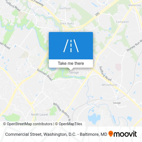 Mapa de Commercial Street