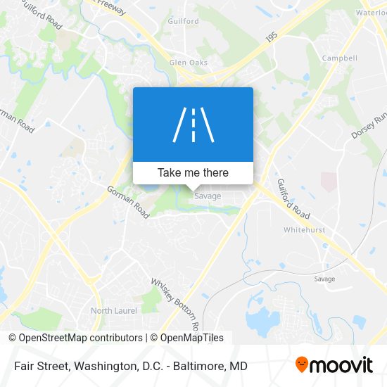 Fair Street map
